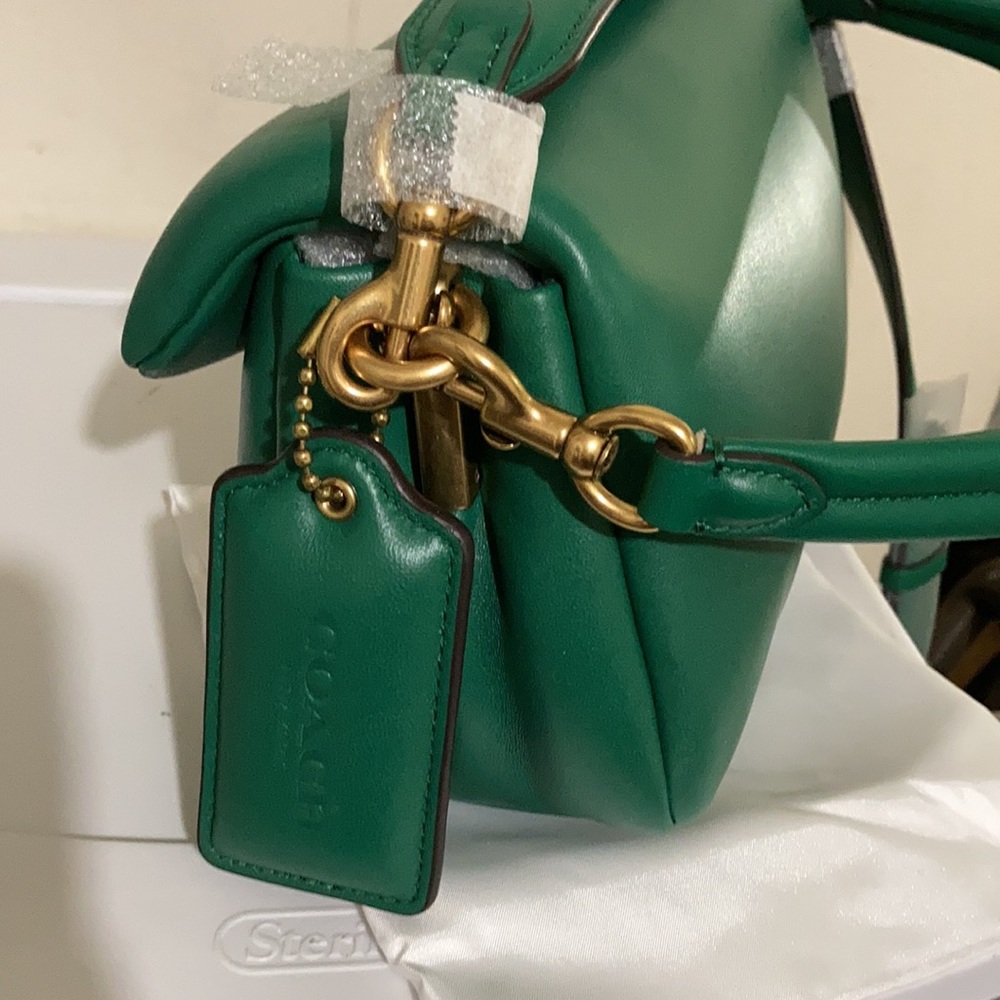 Coach Tabby Shoulder bag 26 Pillow Green - Picture 8 of 14